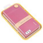 For iPhone 16 GEBEI Top-grain Horizontal Flip Leather Phone Case(Rose Red) - Image 6