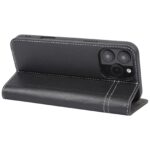 For iPhone 16 Pro GEBEI Top-grain Horizontal Flip Leather Phone Case(Black) - Image 5