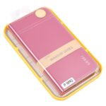 For iPhone 16 Pro GEBEI Top-grain Horizontal Flip Leather Phone Case(Rose Red) - Image 6