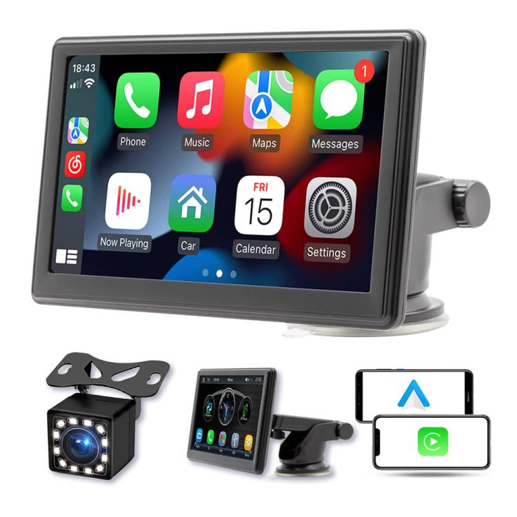 EDA005751501A.jpg Car 7 inch IPS Portable Smart Screen, with Reversing Camera - Image 1