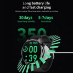 1.46 inch Silicone Band IP67 Waterproof Smart Watch - Image 8