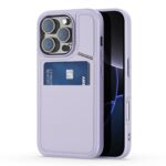 For iPhone 16 Pro DUX DUCIS Rafi II Series MagSafe Magnetic Holder RFID Phone Case(Purple)