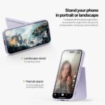 For iPhone 16 Pro DUX DUCIS Rafi II Series MagSafe Magnetic Holder RFID Phone Case(Purple) - Image 4