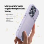 For iPhone 16 Pro DUX DUCIS Rafi II Series MagSafe Magnetic Holder RFID Phone Case(Purple) - Image 6