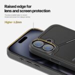 For iPhone 16 DUX DUCIS Rafi II Series MagSafe Magnetic Holder RFID Phone Case(Black) - Image 8