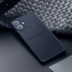 For iPhone 16 DUX DUCIS Rafi II Series MagSafe Magnetic Holder RFID Phone Case(Blue) - Image 2