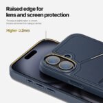 For iPhone 16 DUX DUCIS Rafi II Series MagSafe Magnetic Holder RFID Phone Case(Blue) - Image 8