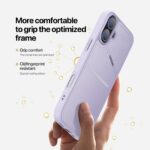 For iPhone 16 DUX DUCIS Rafi II Series MagSafe Magnetic Holder RFID Phone Case(Purple) - Image 6