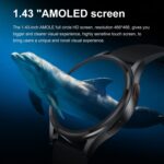 1.43 inch Leather Strap Bluetooth Call Smart Watch - Image 2
