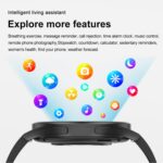 1.43 inch Leather Strap Bluetooth Call Smart Watch - Image 17