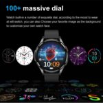 1.43 inch Leather Strap Bluetooth Call Smart Watch - Image 4