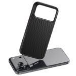 For iPhone 17 Pro Max Kevlar Fiber Shockproof MagSafe Phone Case(Black) - Image 3