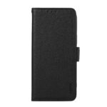 For iPhone 17 Pro Max ABEEL Side-Magnetic Litchi Pattern Leather RFID Phone Case(Black) - Image 2