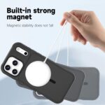 For iPhone 17 Pro Max RedPepper Armor Magsafe PC Hybrid TPU Phone Case(Black) - Image 3