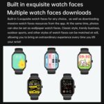 Y80 2.01 inch IPS HD Screen Smart Watch - Image 7
