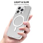 For iPhone 16 Mutural Ice Series MagSafe Magnetic TPU Phone Case(Transparent) - Image 3