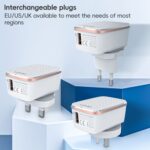 QC3.0 18W USB Charger with 8 Pin Cable - Image 2