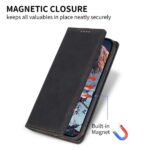 For iPhone 17 Pro Max Business Solid Color Magnetic RFID Leather Phone Case(Black) - Image 6