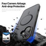 For iPhone 16 DUX DUCIS Yind Series MagSafe TPU Hybrid PC Phone Case(Black) - Image 7