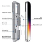 For iPhone 17 Pro DUX DUCIS Yind Series MagSafe TPU Hybrid PC Phone Case(Grey) - Image 3