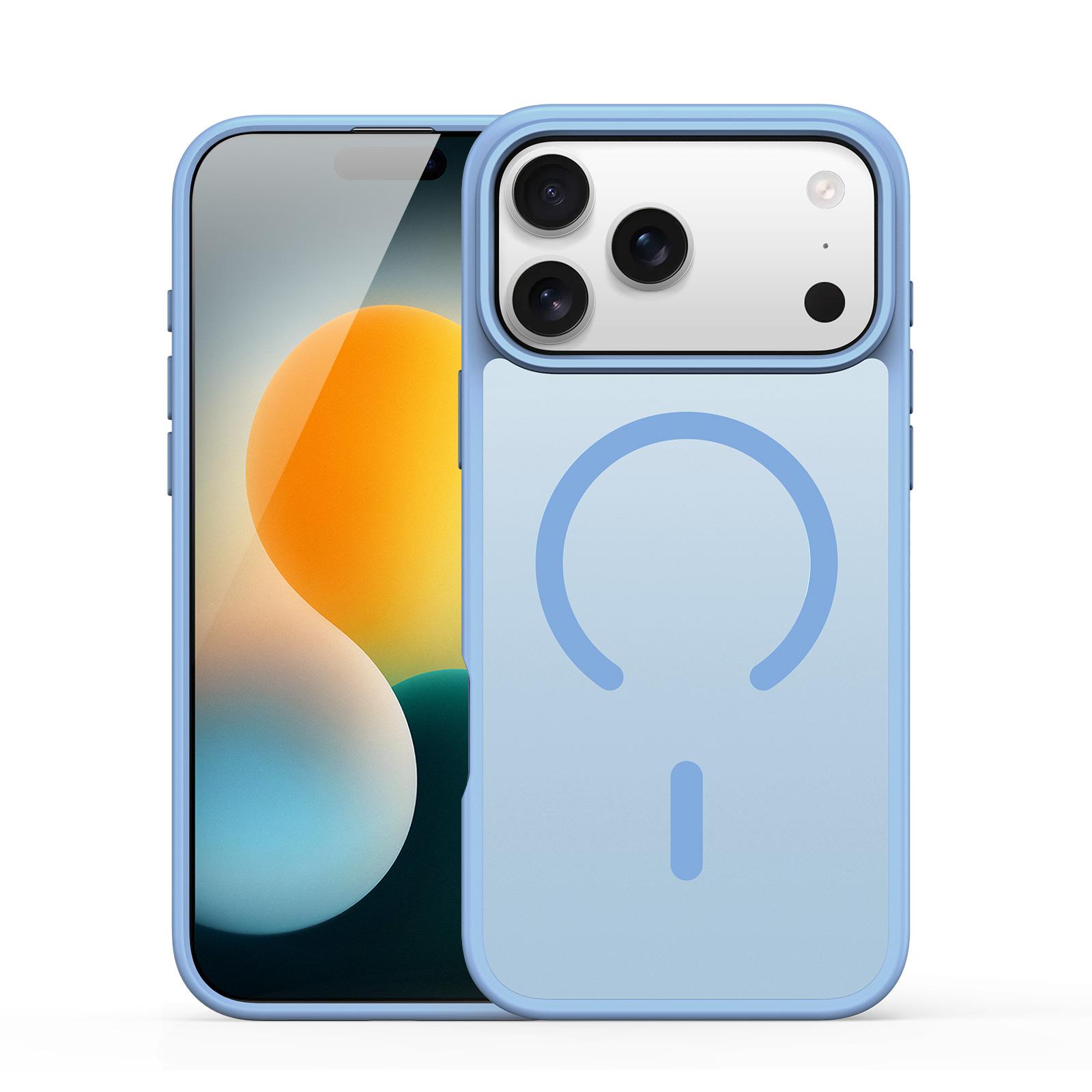 EDA006980009C.jpg For iPhone 17 Pro DUX DUCIS Yind Series MagSafe TPU Hybrid PC Phone Case(Light Blue) - Image 1