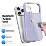 For iPhone 17 Pro DUX DUCIS Yind Series MagSafe TPU Hybrid PC Phone Case(Light Purple) - Image 6