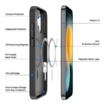 For iPhone 17 DUX DUCIS Yind Series MagSafe TPU Hybrid PC Phone Case(Black) - Image 3