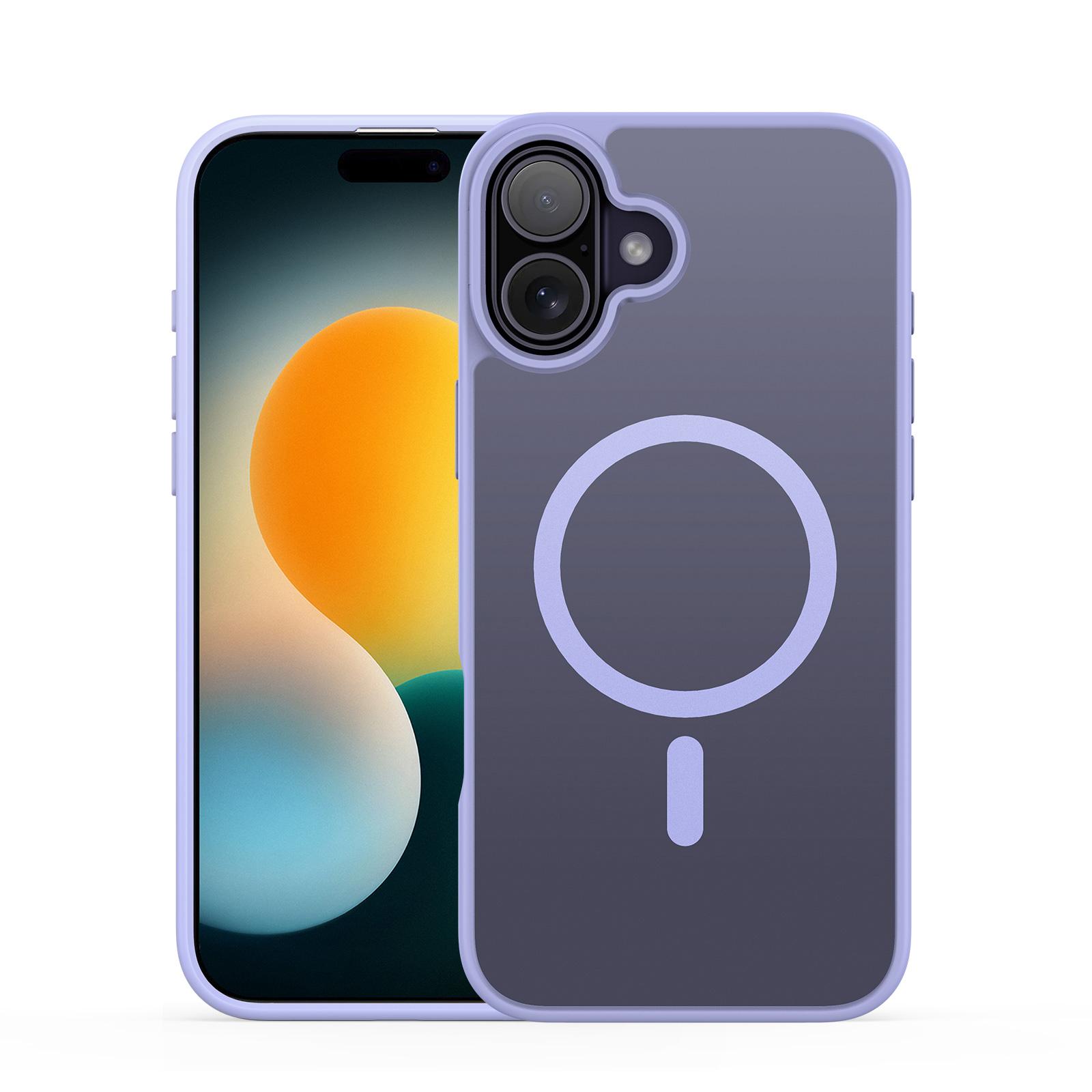 EDA006980010E.jpg For iPhone 17 DUX DUCIS Yind Series MagSafe TPU Hybrid PC Phone Case(Light Purple) - Image 1