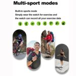 2.01 inch Screen Silicone Strap 10m Waterproof Smart Watch - Image 9