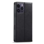 For iPhone 16 Pro LC.IMEEKE RFID Anti-theft Leather Phone Case(Black) - Image 3