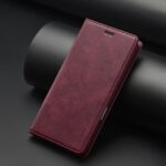 For iPhone 16 Pro LC.IMEEKE RFID Anti-theft Leather Phone Case(Red) - Image 2