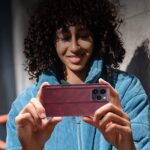 For iPhone 16 Pro LC.IMEEKE RFID Anti-theft Leather Phone Case(Red) - Image 8