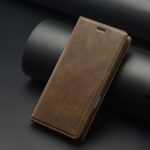 For iPhone 16 Pro LC.IMEEKE RFID Anti-theft Leather Phone Case(Brown) - Image 2