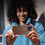 For iPhone 16 Pro LC.IMEEKE RFID Anti-theft Leather Phone Case(Brown) - Image 8