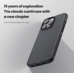 For iPhone 16 Pro NILLKIN Frosted Shield Pro PC + TPU Phone Case(Black) - Image 4