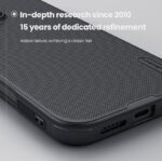 For iPhone 16 Pro NILLKIN Frosted Shield Pro PC + TPU Phone Case(Black) - Image 5