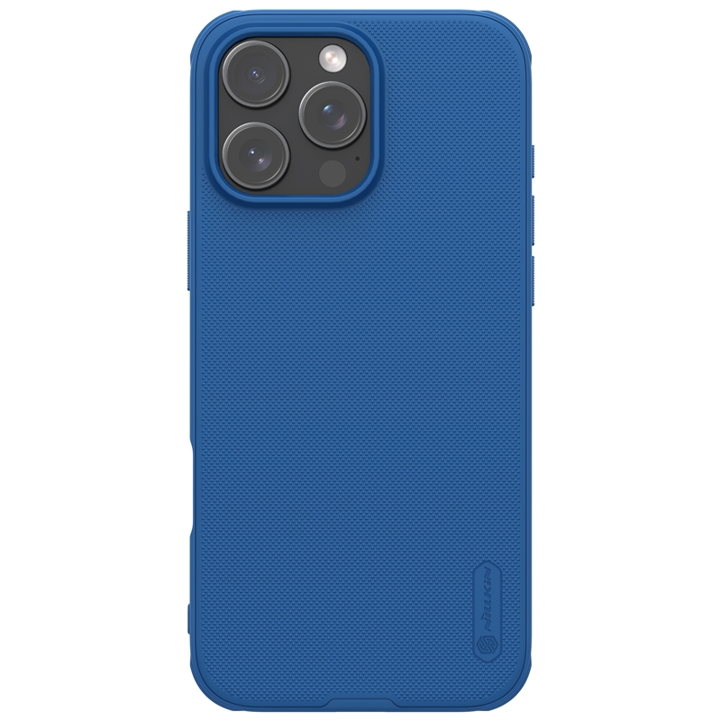 EDA007108002C.jpg For iPhone 16 Pro NILLKIN Frosted Shield Pro PC + TPU Phone Case(Blue) - Image 1