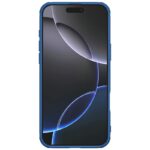 For iPhone 16 Pro NILLKIN Frosted Shield Pro PC + TPU Phone Case(Blue) - Image 3