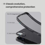 For iPhone 17 NILLKIN Frosted Shield Pro Magnetic Magsafe Phone Case(Black) - Image 5