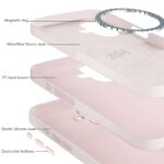 For iPhone 16 Plus ZGA Colorful Liquid Silicone Magsafe Phone Case(Black) - Image 8