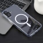 For iPhone 16 GEBEI MagSafe Magnetic Transparent Phone Case(Transparent) - Image 2