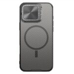 For iPhone 16 Pro NILLKIN CamShield Prop MagSafe Magnetic Translucent PC Phone Case(Black)