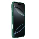 For iPhone 16 Pro NILLKIN Black Mirror Prop CD Texture Mirror Phone Case(Green) - Image 3