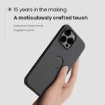 For iPhone 16 Pro NILLKIN Frosted Shield Pro PC + TPU Phone Case(Black) - Image 5