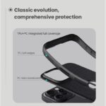 For iPhone 16 Pro NILLKIN Frosted Shield Pro PC + TPU Phone Case(Black) - Image 6