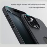 For iPhone 16 Pro NILLKIN Frosted Shield Pro PC + TPU Phone Case(Black) - Image 7