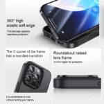 For iPhone 16 Pro Benks Montage MagSafe Shockproof Phone Case(Black) - Image 7