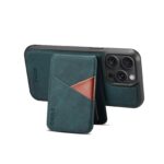 For iPhone 16 Pro ESEBLE E2 Retro Texture Card Slots MagSafe RFID Leather Case(Dark Green) - Image 5