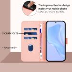 For iPhone 17 Pro Max Skin Feel Solid Color Leather Phone Case with Lanyard(Pink) - Image 8