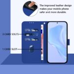 For iPhone 17 Pro Max Skin Feel Solid Color Leather Phone Case with Lanyard(Dark Blue) - Image 7